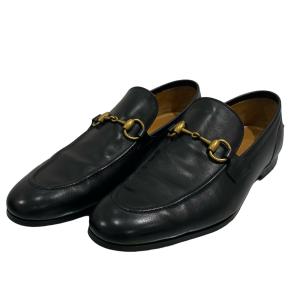 グッチ GUCCI ホースビットローファー ブラック サイズ：6｜kindal