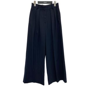 スナイデル SNIDEL 24SS タッククロスワイドパンツ ネイビー サイズ：1｜kindal