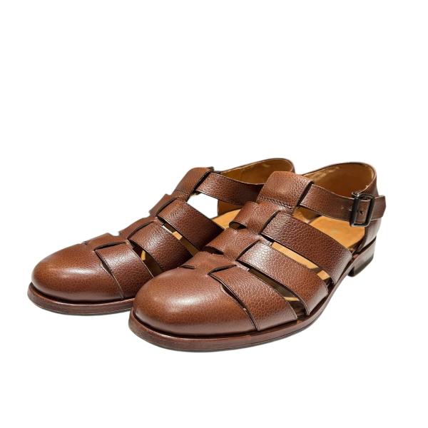 フラッテッリ ジャコメッティ F．LLI Giacometti スコッチレザー グルカシューズ ブラ...