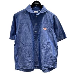 ダントン DANTON 半袖シャツ JD-3569 ブルー サイズ：40