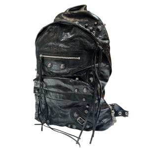 バレンシアガ BALENCIAGA LE CAGOLE ル カゴール リュック バックパック 766297 ブラック