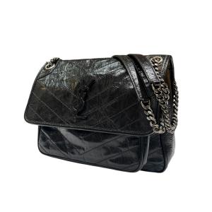 サンローランパリ Saint Laurent Paris NIKI ニキ ミディアム チェーンショルダーバッグ 633158 ブラック