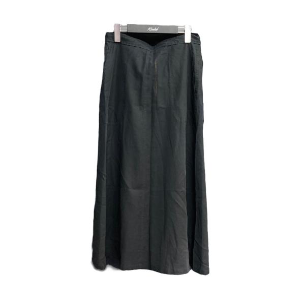 【値下げ】6(ROKU) BEAUTY＆YOUTH シースルースカート ブラック サイズ：36 (E...