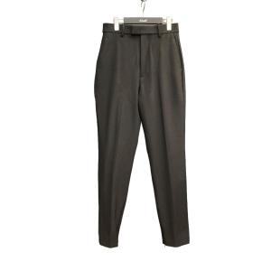 【値下げ】BOTTEGA VENETA 2020AW「Tailored Slit Pant」 センタープレススラックス ブラック サイズ：38 (栄サウスピークス店)｜kindal