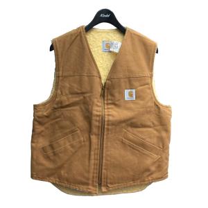 カーハート Carhartt 星タグ ダックベスト ブラウン サイズ：L｜kindal