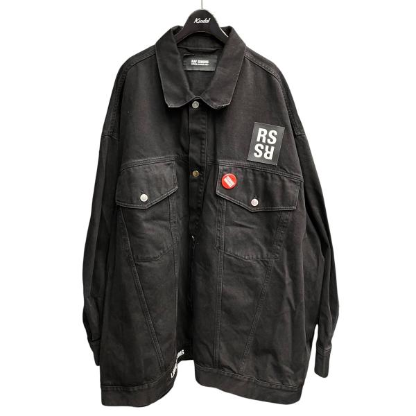 ラフシモンズ RAF SIMONS 21SS OVERSIZED DENIM JACKET デニムジ...