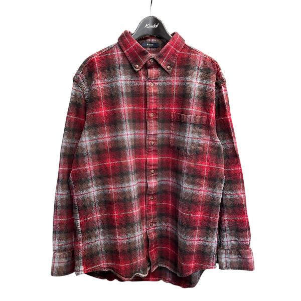 ペンドルトン PENDLETON MASON チェックシャツ 81000437 レッド サイズ：L