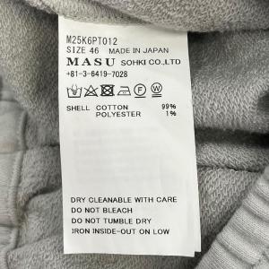 【値下げ】MASU 25SS WIDE SWE...の詳細画像4