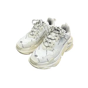 バレンシアガ BALENCIAGA TRIPLE S SNEAKER ローカットスニーカー 524039 ホワイト サイズ：24.5cm