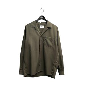 ロンハーマン Ron Herman 26SS テックウール オープンカラー シャツ オープンカラーシャツ 4320700137 チャコールグレー サイ