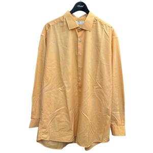 バレンシアガ BALENCIAGA POUR HOMME 長袖シャツ オレンジ サイズ：XXL