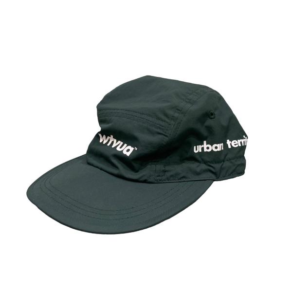 ダブルタップス WTAPS CAP NYLON TUSSAH ロゴプリント ナイロンキャップ グリー...