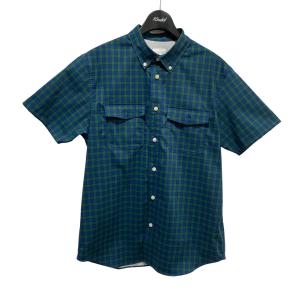 ザノースフェイス THE NORTH FACE S／S MADISON RIVER SHIRT グリーン サイズ：M｜kindal