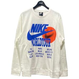 ナイキ NIKE NIKE AS M NSW LS TOP WTOUR WHITE ロングカットソー DA0630-100 ホワイト サイズ：XL｜kindal