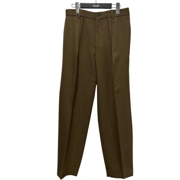 MARKWARE FRONT PLEATS PEGTOP ORGANIC WOOL SURVIVAL...