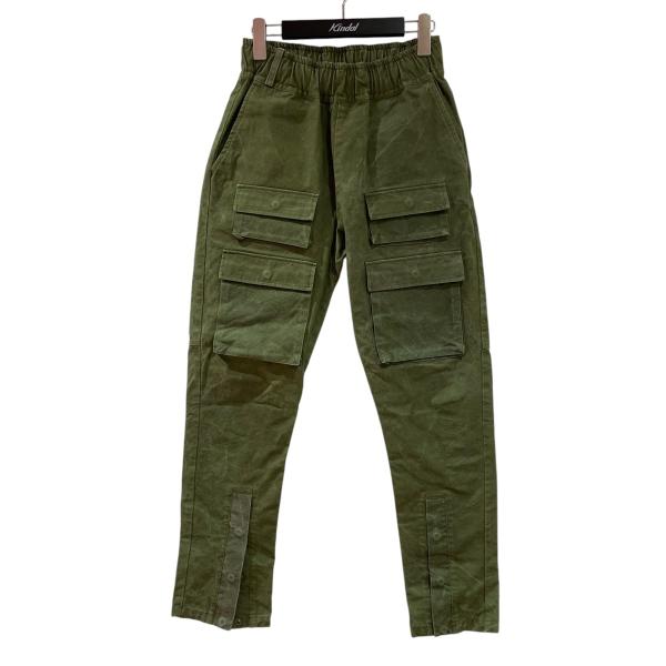 【値下げ】Laid Back カーゴパンツ カーキ サイズ：1 (EC)