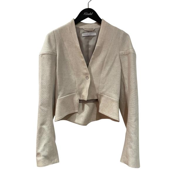 【値下げ】YOHEI OHNO el Aviv Short Linen Jacket ショートジャケ...