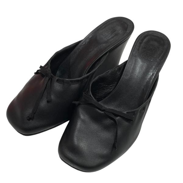 【値下げ】MARYAM NASSIR ZADEH BALLET WEDGE ミュール ブラック サイ...