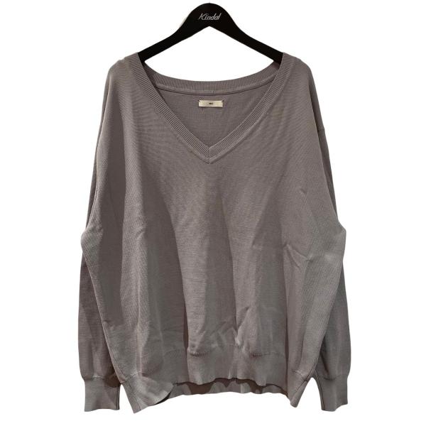 オニット ONIT MILANO RIB KNIT DEEP V-NECK L S PULLOVER...