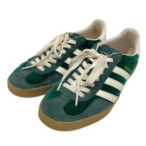 【値下げ】GUCCI×adidas GAZELLE ローカットスニーカー 646652 グリーン サイズ：25cm (名古屋パルコ店)