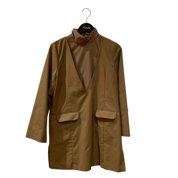 アメリ AMERI タートルネックカットソー 01210440210 ブラウン サイズ：M