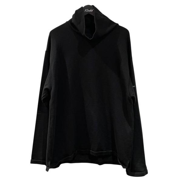 ウティ OUTIL タートルネックニット ブラック サイズ：3