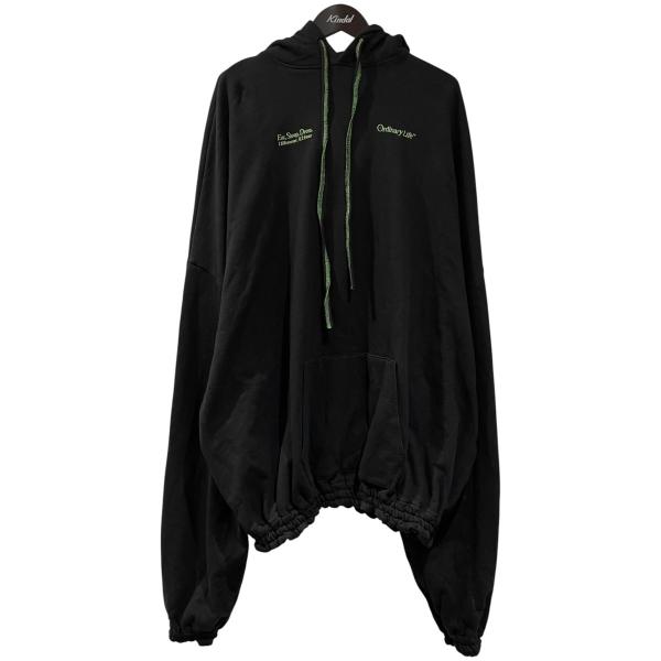 【値下げ】SHINYA KOZUKA ORDINARY GIANT HOODIE コットンフーディ―...