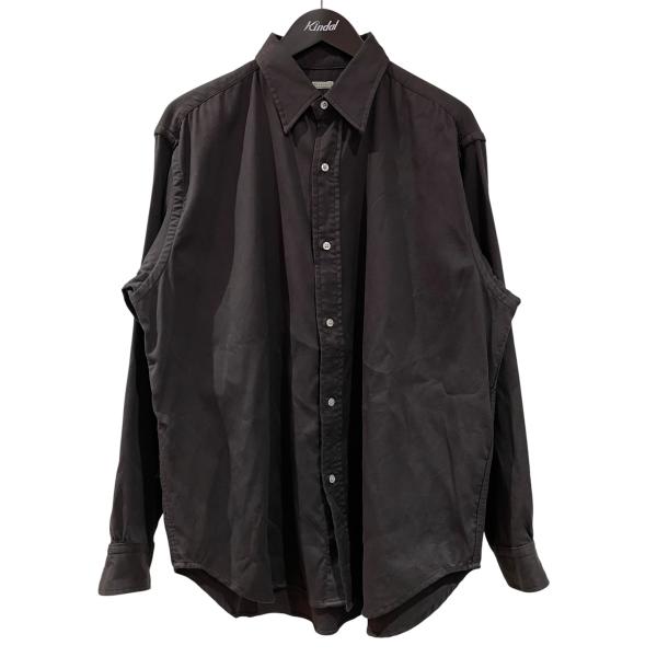 アプレッセ A．PRESSE Double Weave Twill Regular Collar S...