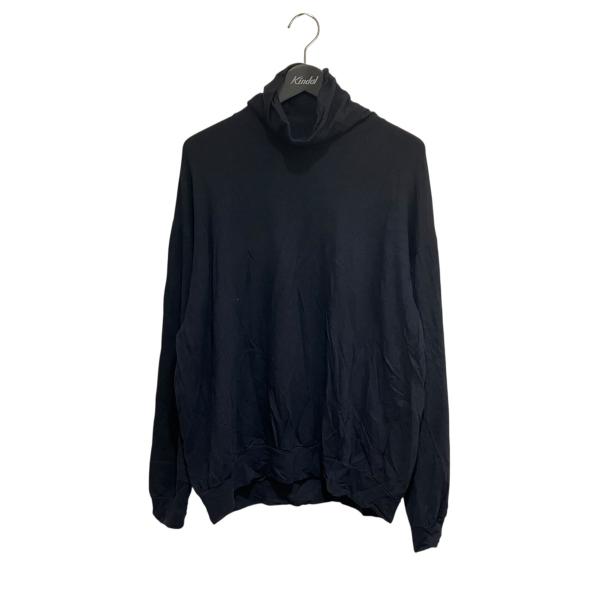 【値下げ】COMOLI ウール天竺長袖タートルネック タートルネックカットソー W03-05016 ...