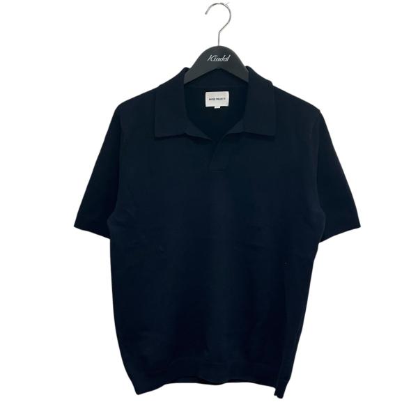 【値下げ】Norse Projects Leif Cotton Linen Polo in Navy...