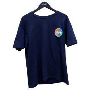 ステューシー stussy Dot Mix Dyed 半袖Tシャツ ネイビー サイズ：M