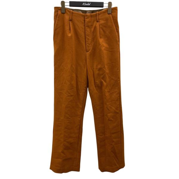 【値下げ】AURALEE ウールスラックスパンツ A21AP02WP ブラウン サイズ：3 (広島パ...