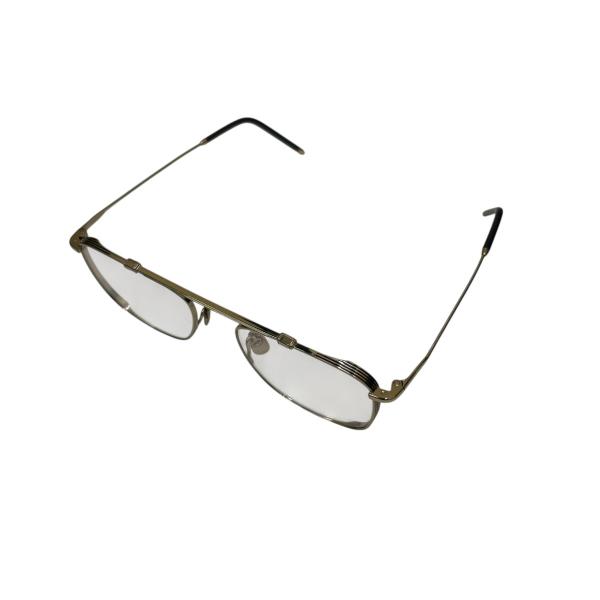 イエローズプラス Yellows Plus RICK 眼鏡 C-K6BK ゴールド×ブラック