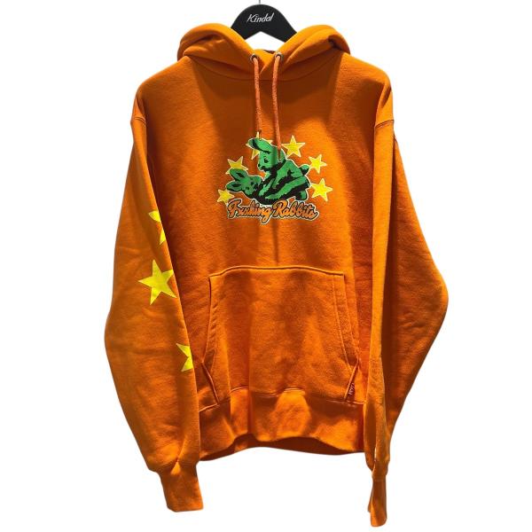 エフアールツー FR2 fxxking rabbits パーカー オレンジ サイズ：M