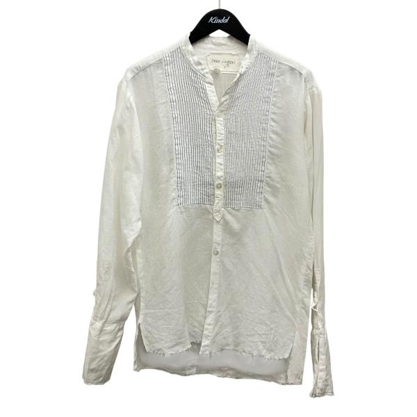【値下げ】GREG LAUREN 【LINEN TUX SHIRT SQUARE BIB AND F...