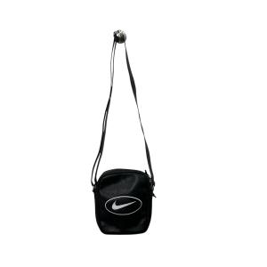 シュプリーム×ナイキ Supreme×NIKE Leather Shoulder Bag レザーショルダーバッグ HJ7964 ブラック