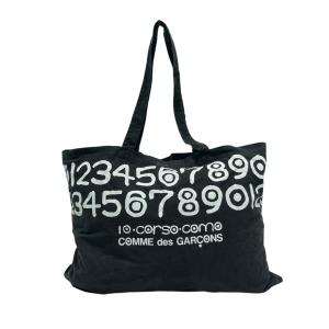 コムデギャルソン COMME des GARCONS トートバッグ OE-K101 ブラック×ホワイト