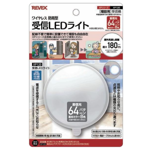 リーベックスXPシリーズ_受信LEDライト_XP120