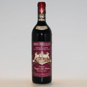 1968年 ワイン - ブルネッロ・ディ・モンタルチーノ・リゼルヴァ／ポッジオ・アッレ・ムーラ /イ...