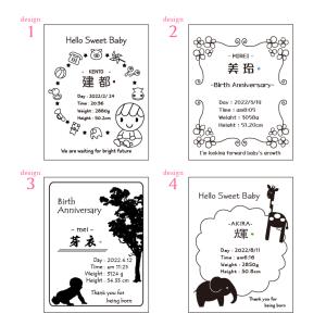 出産祝い 内祝い 命名 名前 名入れ フォトフ...の詳細画像3