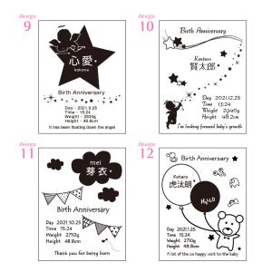 出産祝い 内祝い 命名 名前 名入れ フォトフ...の詳細画像5