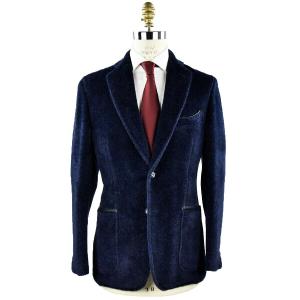 ★超レア・定価220万円超・新品未使用★ジリー ZILLI　極上アルパカ＆ウールブレザー　ダークネイビー　サイズ48　ジリー純正ハンガー等付属