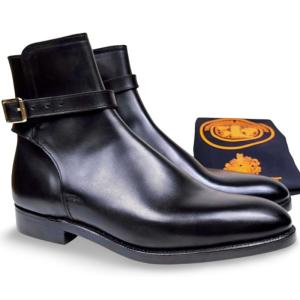 ヤンコ ジョッパーブーツ ブラック （YANKO 14118 BLACK） : CRISPIN