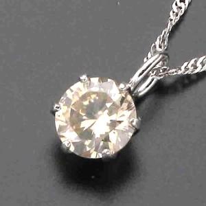 0.2ct プラチナ ダイヤモンド ペンダント一粒石 I1クラス K10727｜king