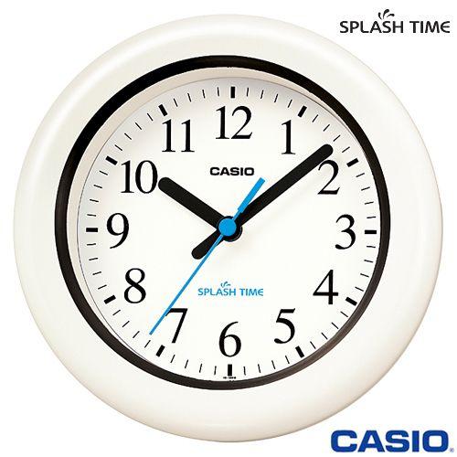 CASIO カシオ 壁掛け時計 180W (ホワイト)
