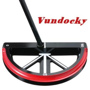 Vundocky ブンドッキー 自立するパター 立ち続けるパター オリジナルヘッドカバー付き ゴルフクラブ 分度器型 ビックヘッド パター メンズ レディース
