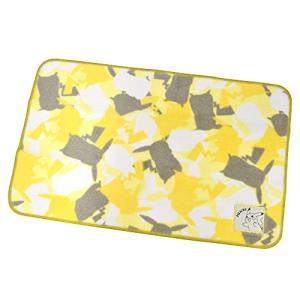 モリシタ ポケットモンスター ピカチュウ 玄関マット イエロー 79x49cm