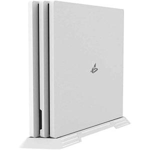 RDFJ PS4 Proシリーズ専用スタンド シンプルデザイン 省スペース 縦置きスタンド 安定向上 for PS4 PROスタンド ホワイト