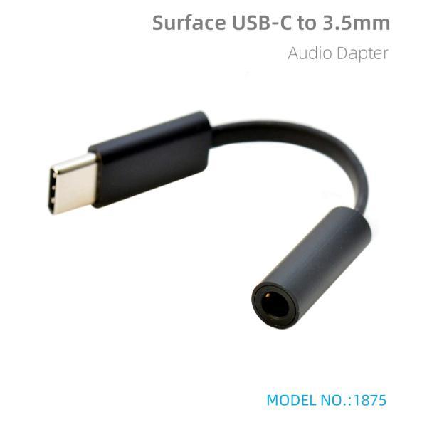 純正新品 Microsoft Surface 1875 USB-C to 3.5mm オーディオアダ...