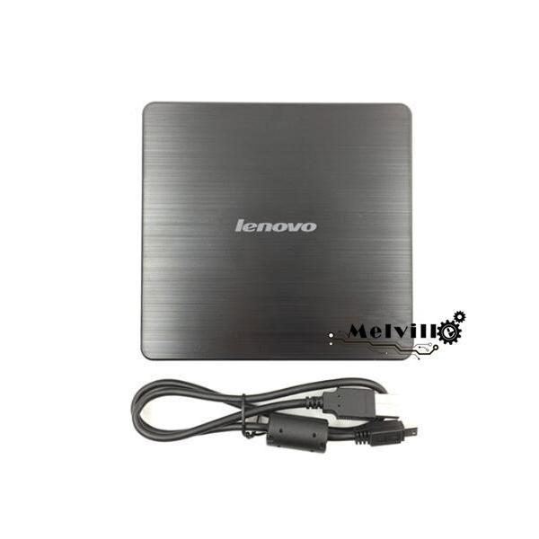 Lenovo  DB65 USB接続 外付けDVDプレイヤー ドライブ CD/DVD読取 書込 88...